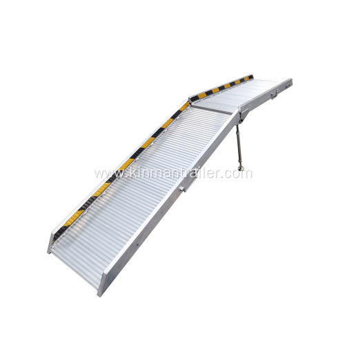 heavy duty aluminum folding loading ramp for pickup truck